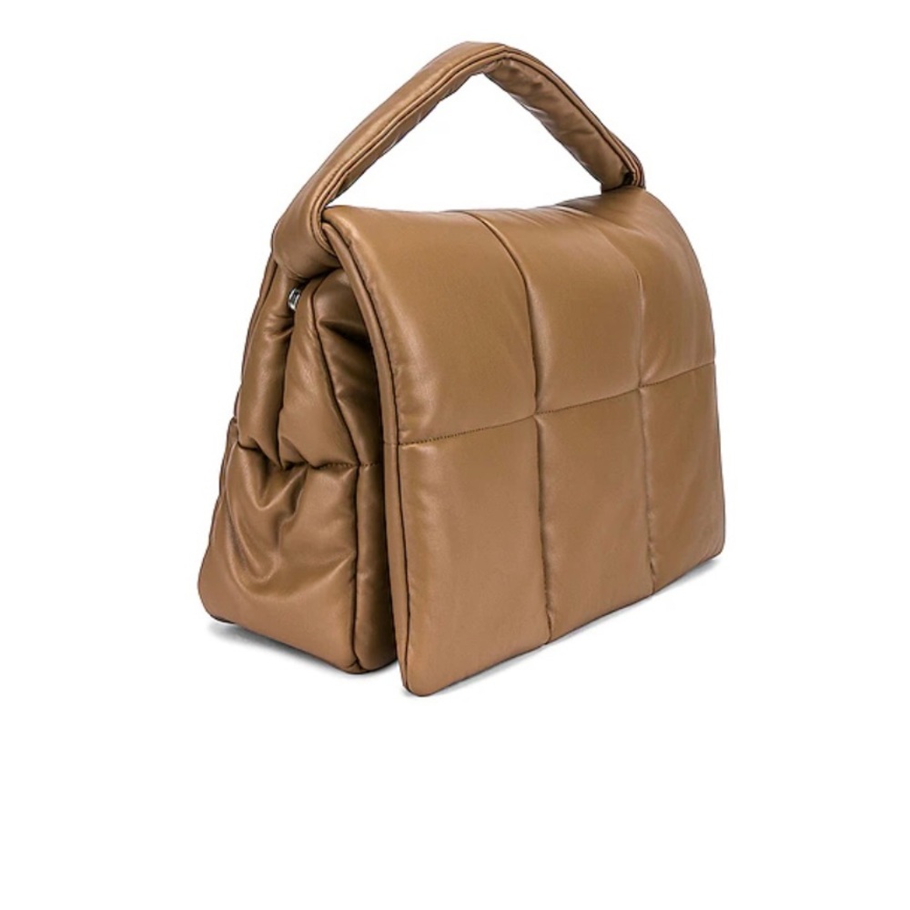 NEW Authentic Stand Studio faux leather clutch RETAIL  VALUE $450